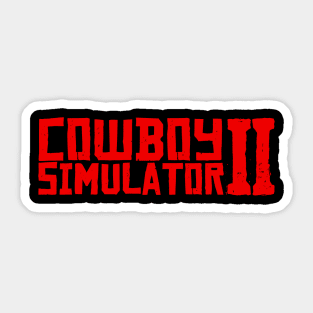 Red Dead Redemption 2 - Cowboy Simulator 2 Sticker